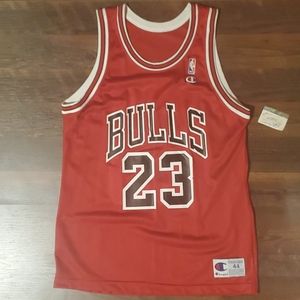 Vintage Jordan Jersey Red Large 44